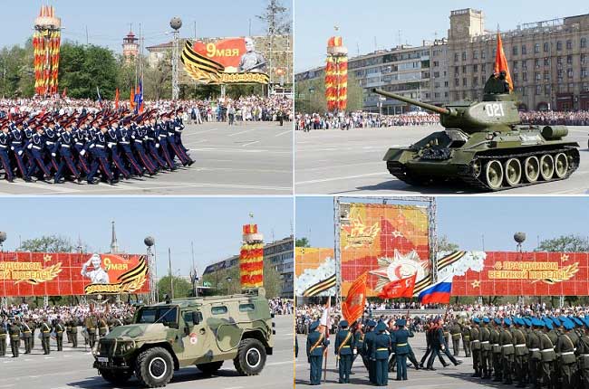  военный парад Волгоград