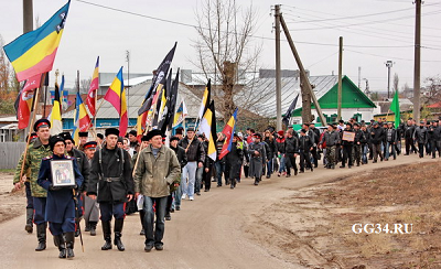 В Урюпинске прошёл Русский Марш